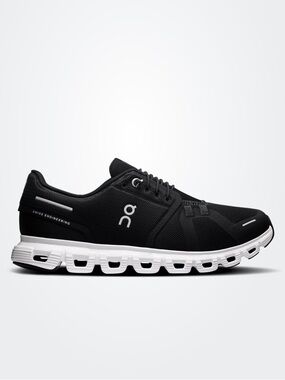 On Running womans Cloud Sneakers in Black and White